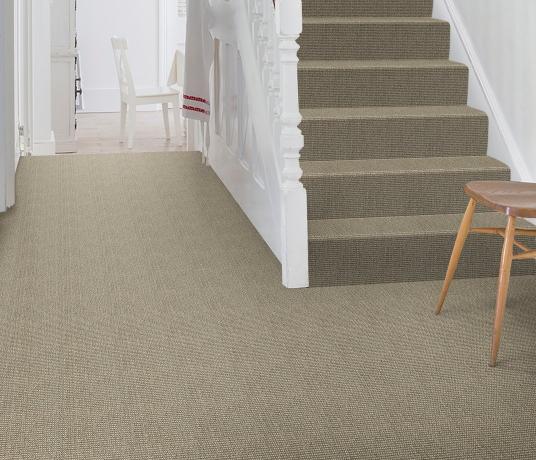 Sisal Bouclé Braishfield Carpet 1242 on Stairs