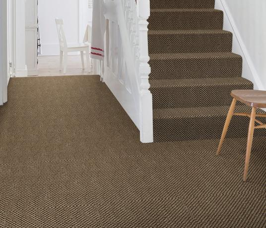 Sisal Malay Jin Carpet 2538 on Stairs