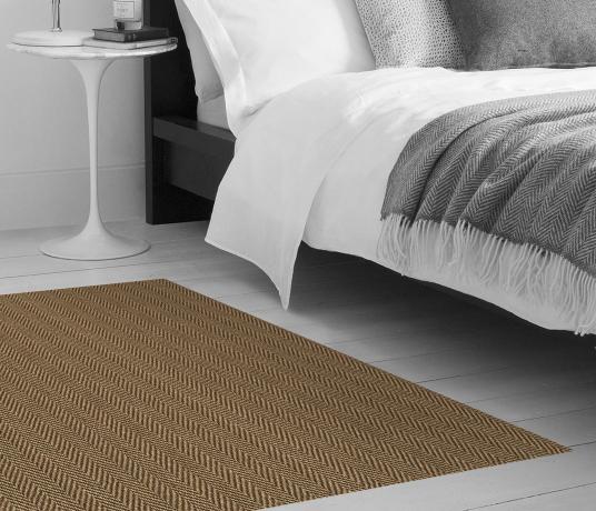 Sisal Herringbone Hinton Carpet 4425 as a rug (Make Me A Rug)