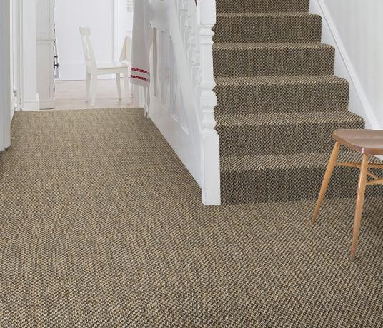 Sisal Malay Beijing Carpet 2545 on Stairs