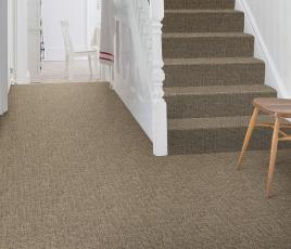 Sisal Bouclé Buriton Carpet 1237 on Stairs thumb