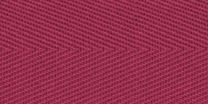 Cotton Herringbone Borders Raspberry 1086