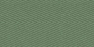 Cotton Herringbone Borders Fern 1088