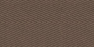 Cotton Herringbone Borders Carob 1090